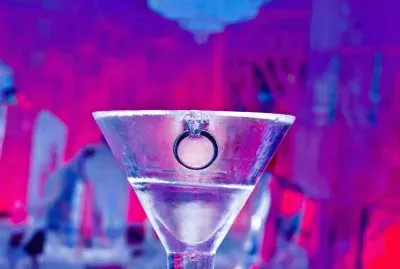 Martini Engagement Proposal jigsaw puzzle