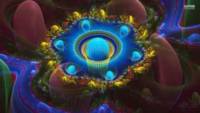 Neon Psychedelic design