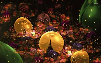 Fractal fallen Blossoms