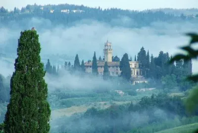 Misty Tuscan morning