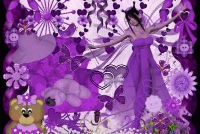 Passionate Purple Craft Design