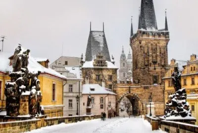 Winter in Praque jigsaw puzzle