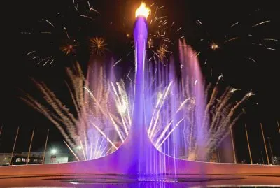 2014 Olympic Flame-Sochi, Russia