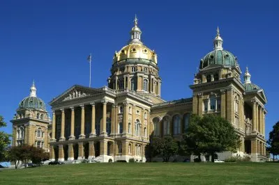 State Capitol Building Iowa  USA