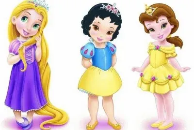פאזל של Rapunzel SnowWhite Belle