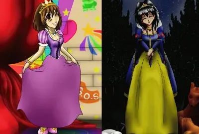 Rapunzel SnowWhite jigsaw puzzle