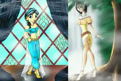 Jasmine Pocahontas jigsaw puzzle