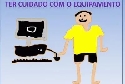 cuidado equipamento