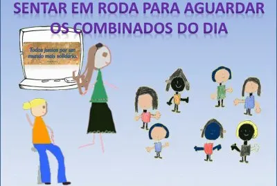 sentar em roda jigsaw puzzle