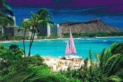 Waikiki Beach  Hawaii