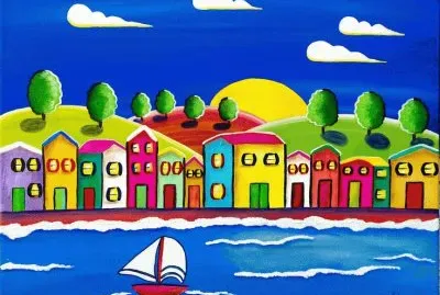 Escena jigsaw puzzle
