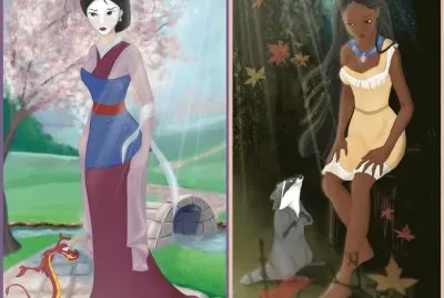 Mulan Pocahontas jigsaw puzzle