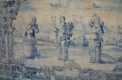 פאזל של Azulejos Claustro - SÃ£o Francisco
