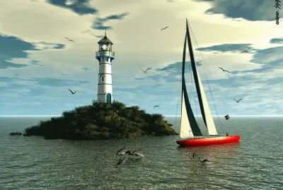 Sailing with Dolphins