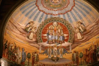 Holy Trinity Church Fresco  Rome