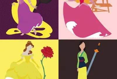 Rapunzel Aurora Belle Mulan