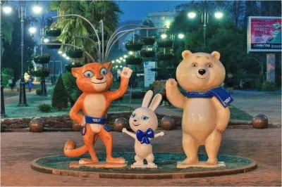 Olympic Mascottes Sotsji 2014