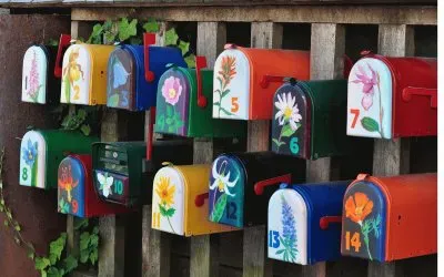 Painted Mailboxes