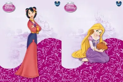 Mulan Rapunzel jigsaw puzzle