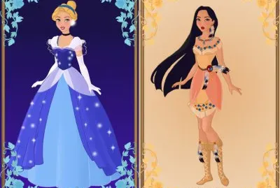 Cinderella Pocahontas jigsaw puzzle