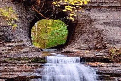 פאזל של naturaleza, cascada