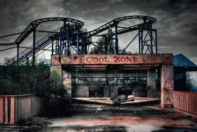 פאזל של Parque Six Flags Jazzland. Nueva Orleans, EEUU.