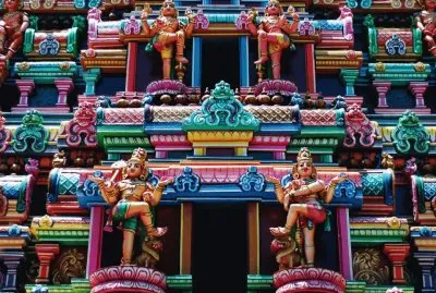 פאזל של temple towers, india