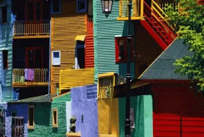 Colorful Houses  Buenos Aires