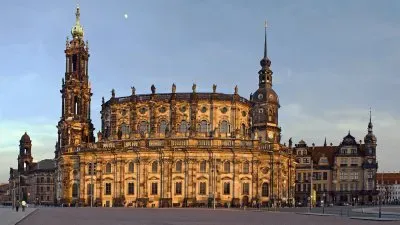Cathedral in Dresden  Germany