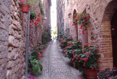 Spello, Umbria, Italia