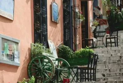 Old Street in Athens