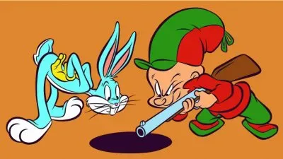 Bugs Bunny and Elmer Fudd