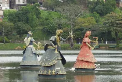 Dique do TororÃ³ - OrixÃ¡s jigsaw puzzle