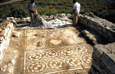byllis 6th century mosaic