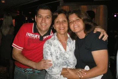 Morettinha o trio no navio