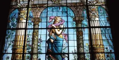 VITRAL CASTILLO DE CHAPULTEPEC