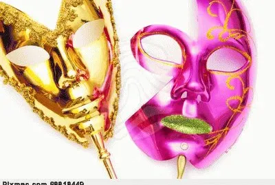 ornate-masks-isolated-on-the-white-background-art- jigsaw puzzle