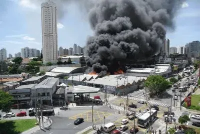 Incendio em São Paulo