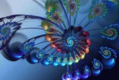 פאזל של Abstract Peacock