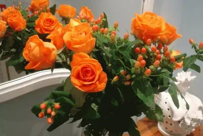 פאזל של Rosas Laranja