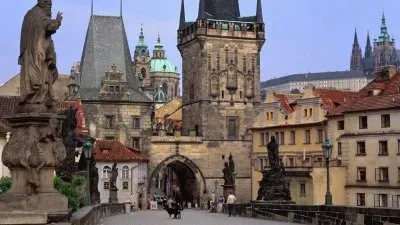 Entrance to the old City Praque jigsaw puzzle