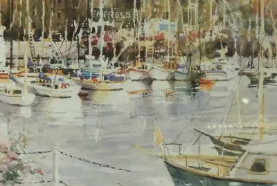 Boat Painting jigsaw puzzle