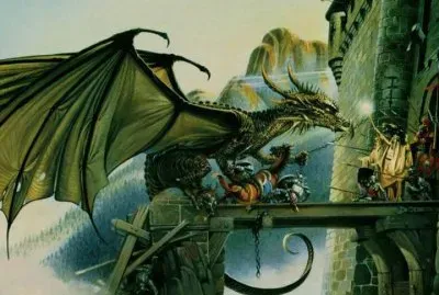 Dragon jigsaw puzzle