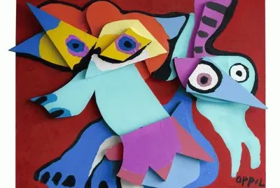 Painting from Karel Appel