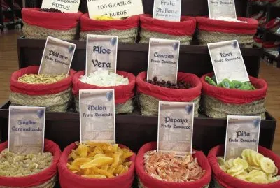 Frutas deshidratadas