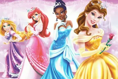 Rapunzel Ariel Tiana Belle
