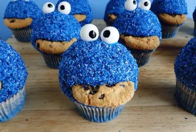 פאזל של Cookie monster Cupcake