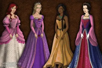 Ariel Rapunzel Pocahontas Mulan