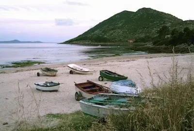 Atardecer en Louro - Muros (CoruÃ±a) jigsaw puzzle