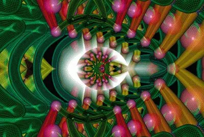 Abstract jigsaw puzzle